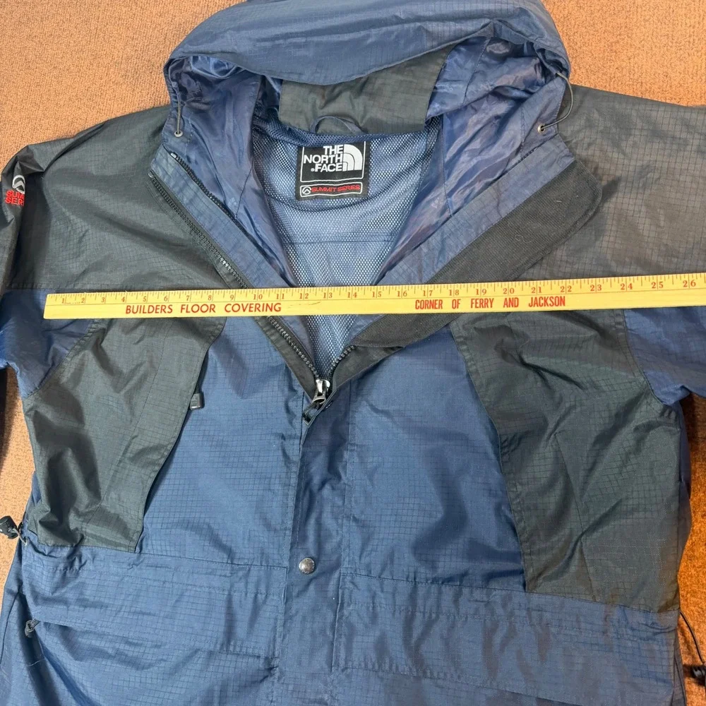 The North Face Summit Series Gore-Tex XCR Jacket Mens Navy Blue Black Shell L/XL